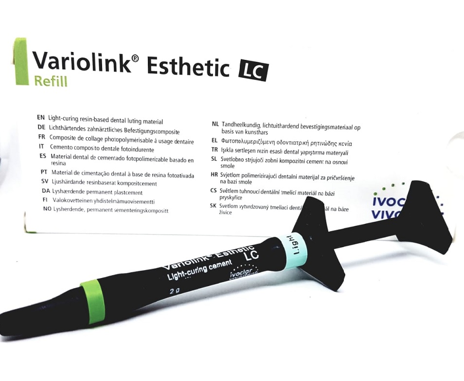 Variolink Esthetic LC – Ivoclar Vivadent – Dentales y Dentales